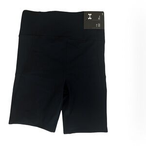 LG Black High-Rise Bike Shorts